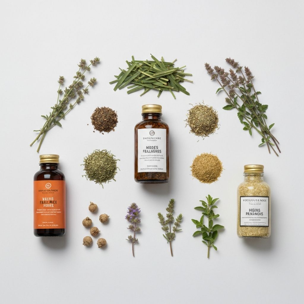 Botanical herbs collection